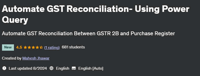 Pictures · Automate GST Reconciliation- Using Power Query 2024-8