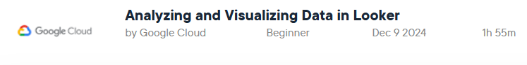 Pictures · Pluralsight — Analyzing and Visualizing Data in Looker 2024-9
