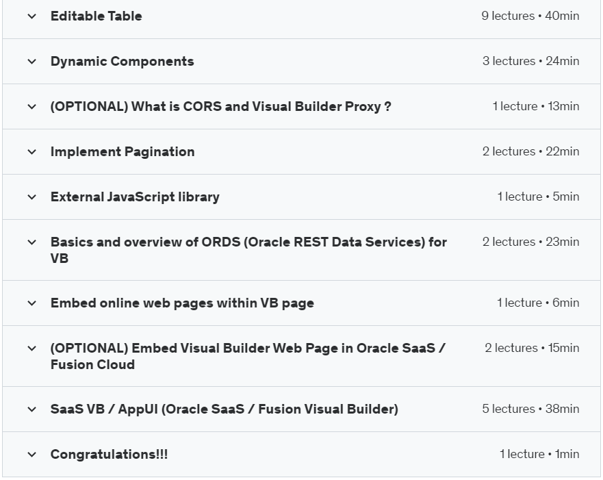 Pictures · Udemy — Introduction to Oracle Visual Builder for Developers: Gen 3 2024-8