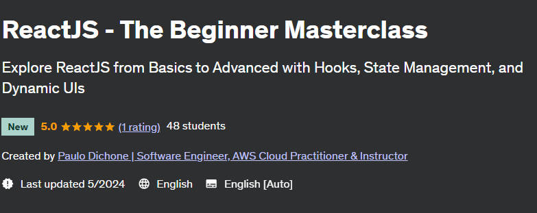 Pictures · ReactJS – The Beginner Masterclass 2024-4