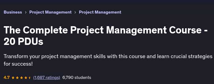 Pictures · Udemy — The Complete Project Management Course – 20 PDUs 2024-7