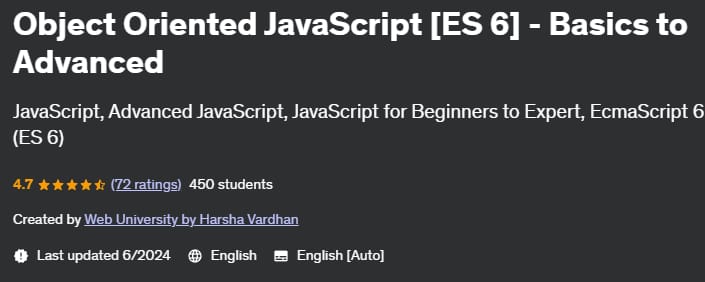 Pictures · Udemy — Object Oriented JavaScript [ES 6] – Basics to Advanced 2023-10/2025-3