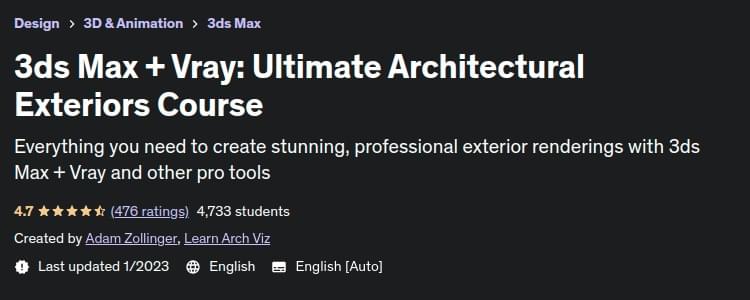 Pictures · Udemy — 3ds Max + Vray: Ultimate Architectural Exteriors Course 2022-8