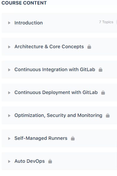 Temas del curso · El Código - GitLab CI/CD: Arquitectura, implementación y optimización de los tubos 2024-2