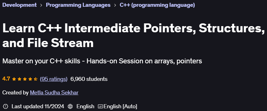 Pictures · Learn C++ Intermediate Pointers, Structures, and File Stream 2022-12