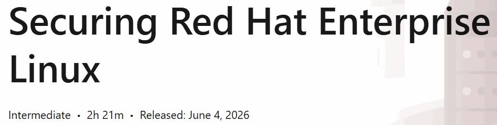 Images · Création de Red Hat Enterprise Linux 2026-6