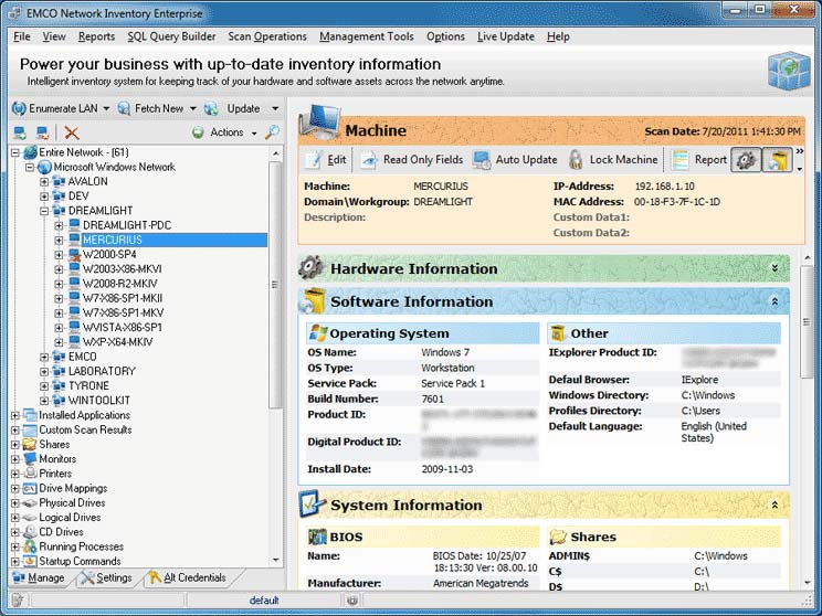 Pictures · EMCO Network Inventory Enterprise 5.8.27.11201