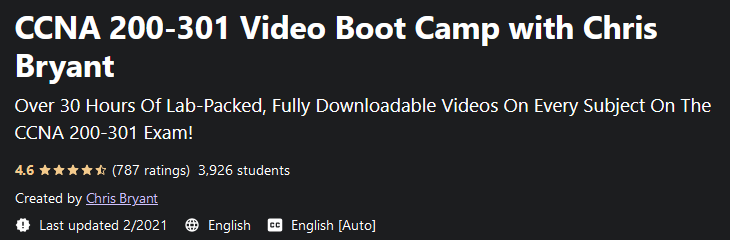 Pictures · Udemy — CCNA 200-301 Video Boot Camp with Chris Bryant 2020-12