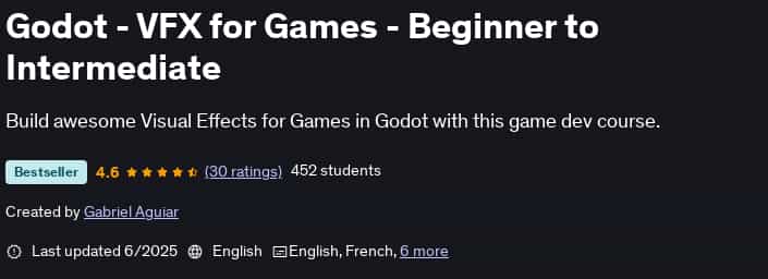 Pictures · Udemy — Godot – VFX for Games – Beginner to Intermediate 2025-6
