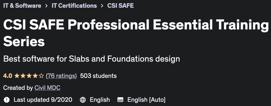 Pictures · Udemy — CSI SAFE Professional Essential Training Series 2020-9