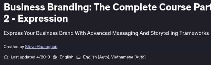 Pictures · Business Branding: The Complete Course Part 2 – Expression 2019-4