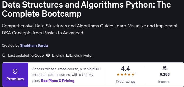 Bilder · Datenstrukturen und Algorithmen PythonDas komplette Bootcamp 2025-10