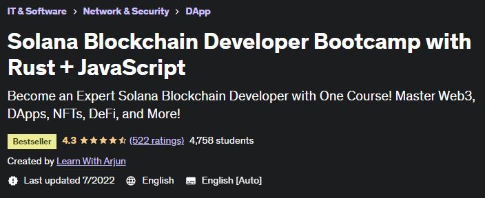 Pictures · Udemy — Solana Blockchain Developer Bootcamp with Rust + JavaScript 2022-7