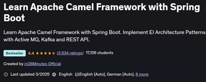 Pictures · Udemy — Learn Apache Camel Framework with Spring Boot 2025-3