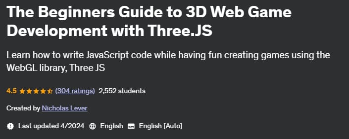 Pictures · Udemy — The Beginners Guide to 3D Web Game Development with Three.JS 2021-7