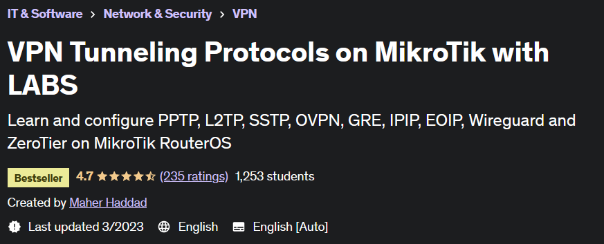 Pictures · VPN Tunneling Protocols on MikroTik with LABS 2022-1