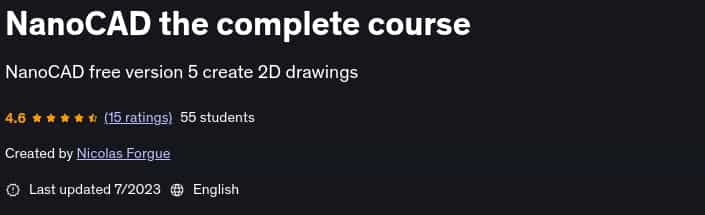 Images · NanoCAD le cours complet 2023-7
