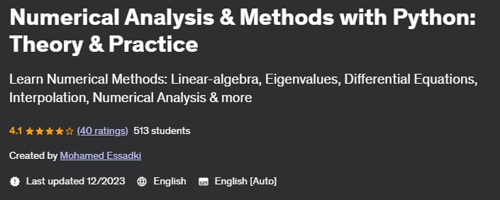 Pictures · Numerical Analysis & Methods with Python: Theory & Practice 2023-10