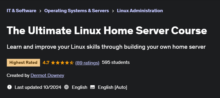 Pictures · Udemy — The Ultimate Linux Home Server Course 2021-6
