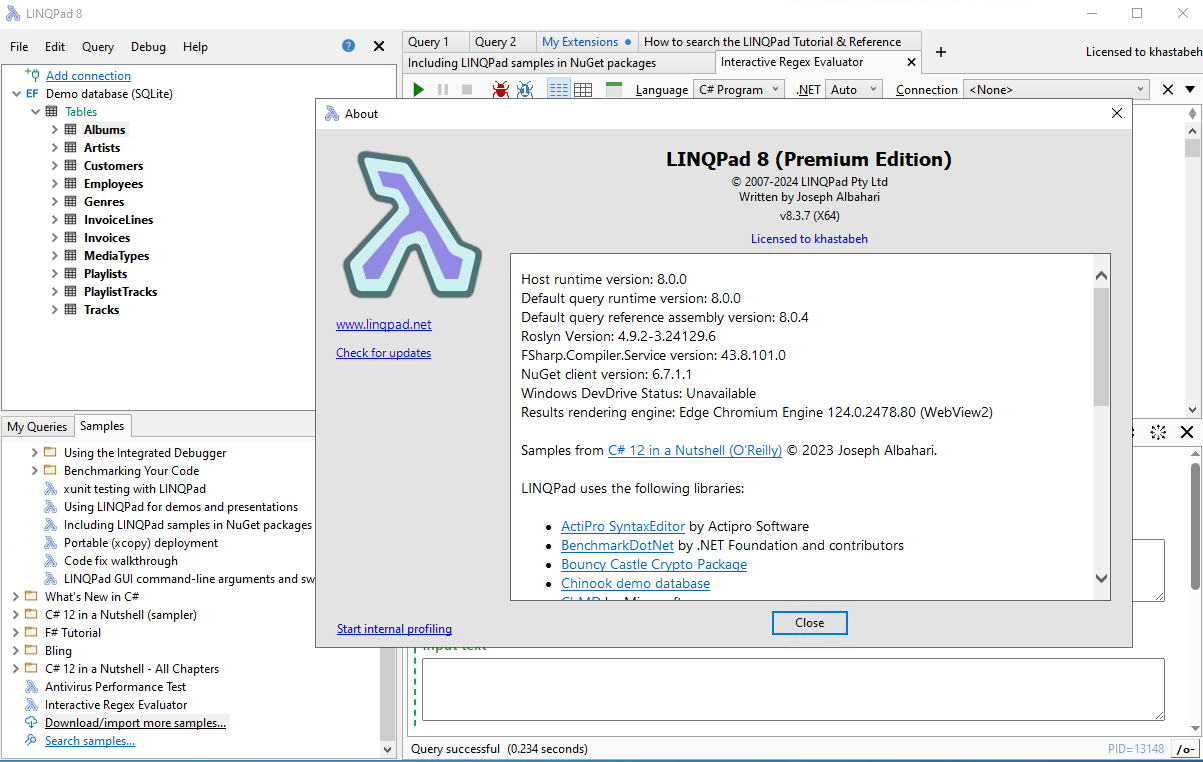 Pictures · LINQPad Premium 9.11.10