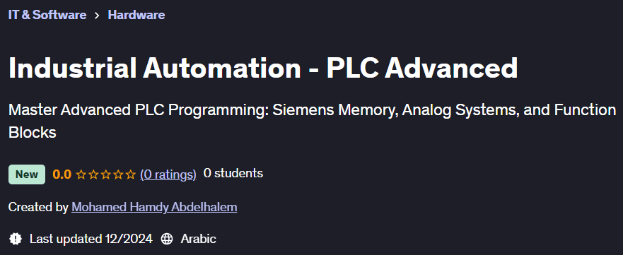 Pictures · Udemy — Industrial Automation – PLC Advanced 2024-12