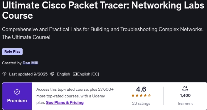 Bilder · Ultimate Cisco Packet Tracer: Networking Labs Kurs 2025-9