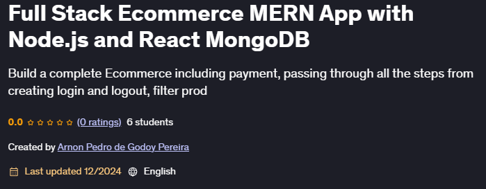 Pictures · Udemy — Full Stack Ecommerce MERN App with Node.js and React MongoDB 2024-12