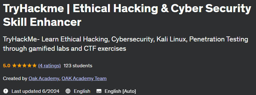 تصاویر · TryHackme♰ اخلاقی ہیکنگ اور سائبر سیکورٹی مہارت کو بہتر بناتا ہے 2024-3