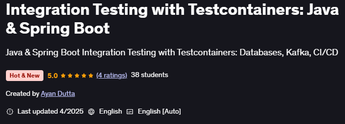 Images · Test d'intégration avec les conteneurs de test: Java & Spring Boot 2025-4