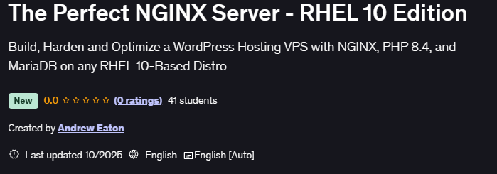 Bilder · Der perfekte NGINX Server – RHEL 10 Ausgabe 2025-10