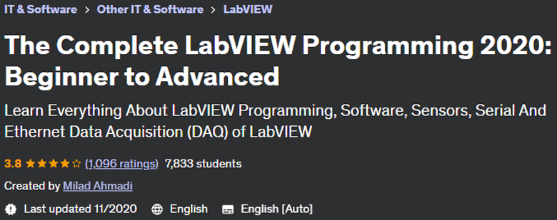 Pictures · The Complete LabVIEW Programming 2020: Beginner to Advanced 2020-11