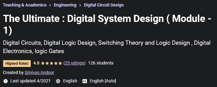 Pictures · Udemy — The Ultimate : Digital System Design ( Module – 1) 2021-4
