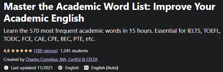 Pictures · Udemy — Master the Academic Word List: Improve Your Academic English 2021-11