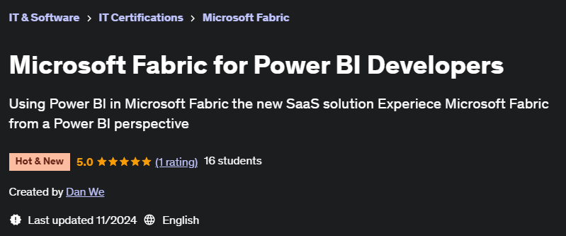 Pictures · Udemy — Microsoft Fabric for Power BI Developers 2024-10