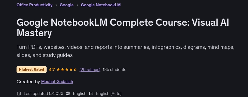 이미지 · Google 노트북LM 전체 코스: 시각적 AI 마스터 2026-5