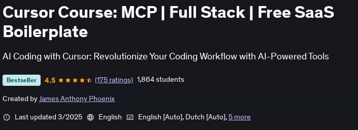 Pictures · Udemy — Cursor Course: MCP | Full Stack | Free SaaS Boilerplate 2025-3