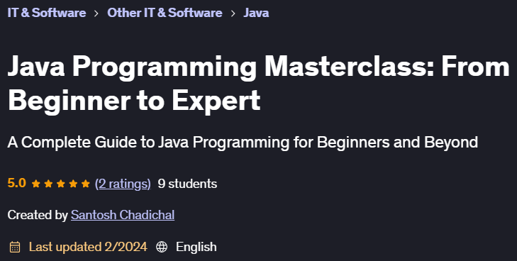 Pictures · Udemy — Java Programming Masterclass: From Beginner to Expert 2024-1