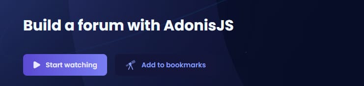 Pictures · Codecourse — Build a forum with AdonisJS 2021-2