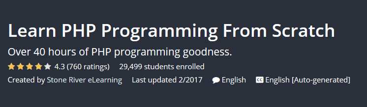 Pictures · Learn PHP Programming From Scratch 2017-2