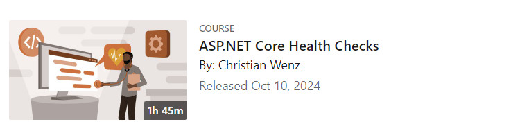 Pictures · LinkedIn — ASP.NET Core Health Checks 2024-10