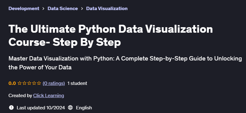 Pictures · Udemy — The Ultimate Python Data Visualization Course- Step By Step 2024-10