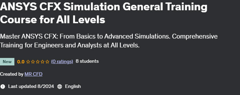 Pictures · ANSYS CFX Simulation General Training Course for All Levels 2024-8