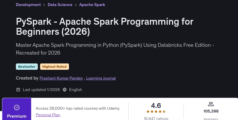 이미지 · 초보자를 위한 Apache Spark 프로그래밍(2026) 2026-1