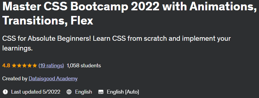 Pictures · Udemy — 3-Udemy – Master CSS Bootcamp 2022 with Animations, Transitions, Flex 2022