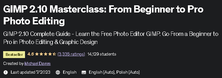 Pictures · Udemy — GIMP 2.10 Masterclass: From Beginner to Pro Photo Editing 2022-4