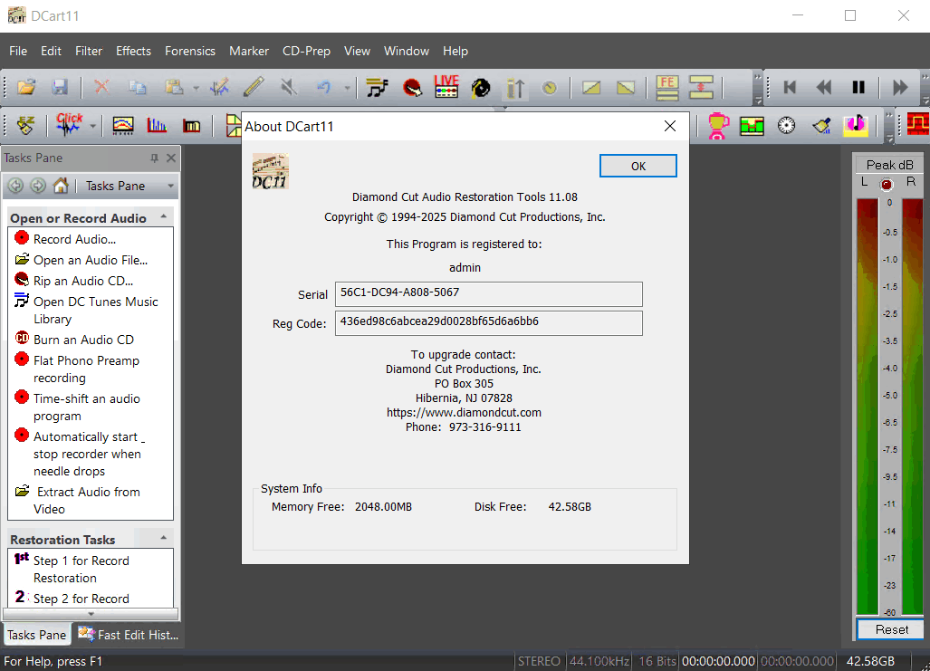 Pictures · Diamond Cut Audio Restoration Tools 11.08