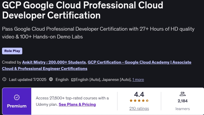 Изображения · GCP Google Cloud Сертификат профессионального разработчика облака 2025-7