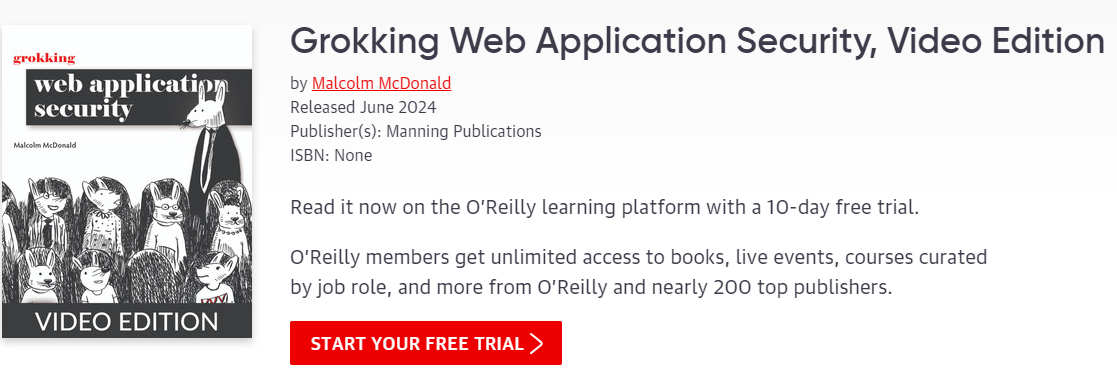 الصور · Oreilly – Grokking Web Application Security, إصدار الفيديو 2024-6
