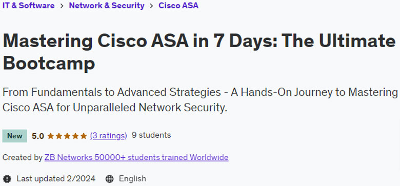 Pictures · Udemy — Mastering Cisco ASA in 7 Days: The Ultimate Bootcamp 2024-2
