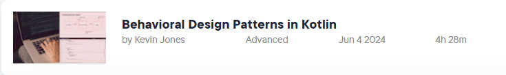 Pictures · Behavioral Design Patterns in Kotlin 2024-6
